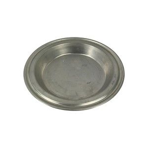 Vintage Mirro 9" X 1.5” No-Drip/Juice Saver Aluminum Pie Plate